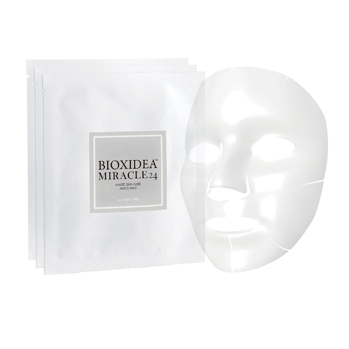 BIOXIDEA Miracle24 Face Mask for Men Mask